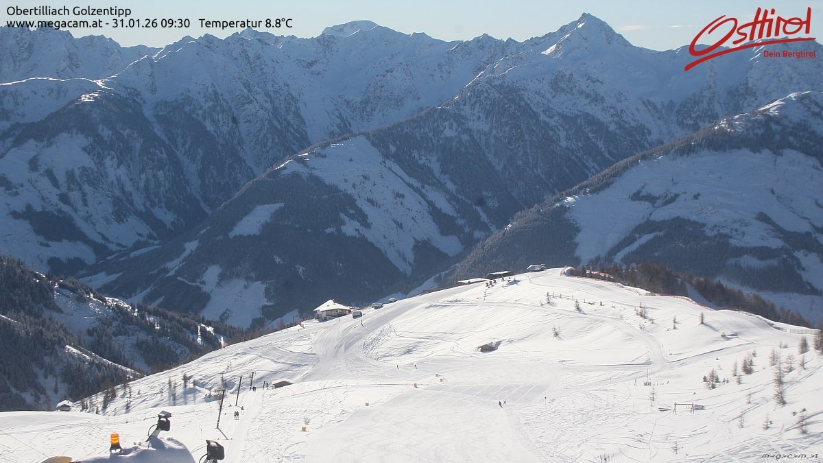 Archiv Foto Webcam Golzentipp in Obertilliach