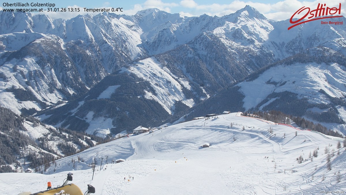 Archiv Foto Webcam Golzentipp in Obertilliach