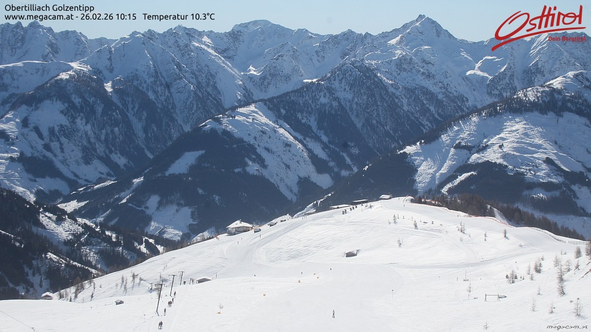 Archived image Webcam Golzentipp mountain in Obertilliach