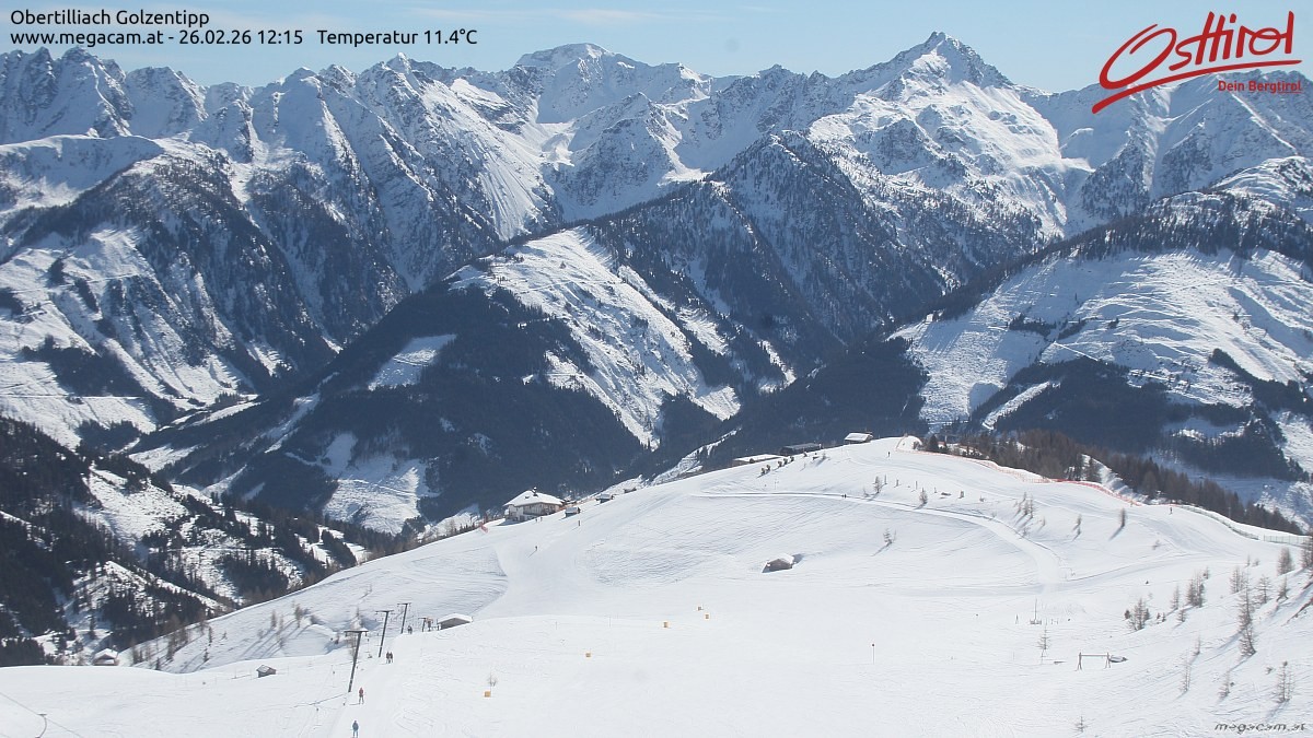 Archived image Webcam Golzentipp mountain in Obertilliach