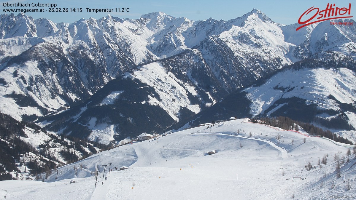 Archived image Webcam Golzentipp mountain in Obertilliach