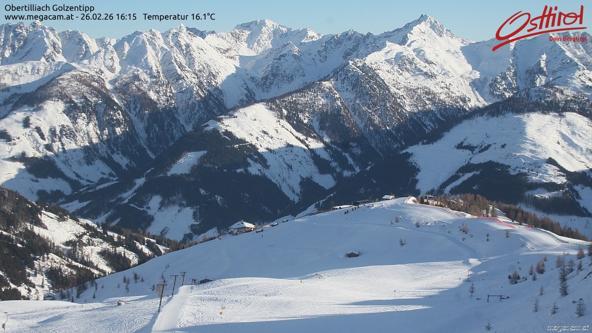 Archived image Webcam Golzentipp mountain in Obertilliach