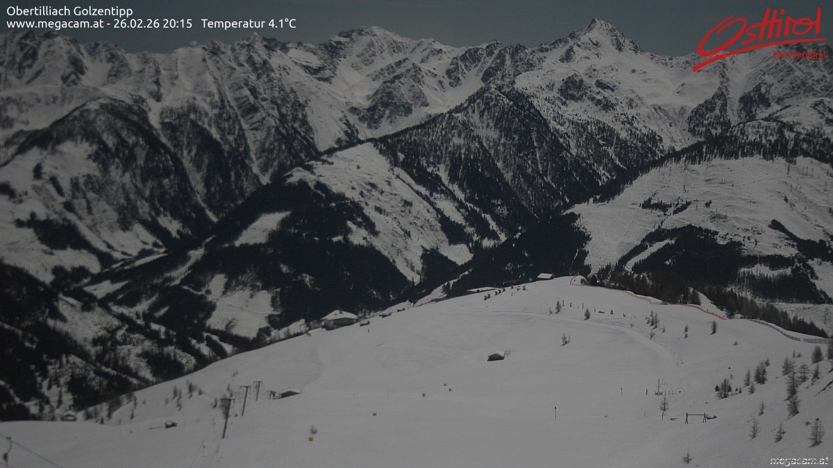 Archived image Webcam Golzentipp mountain in Obertilliach
