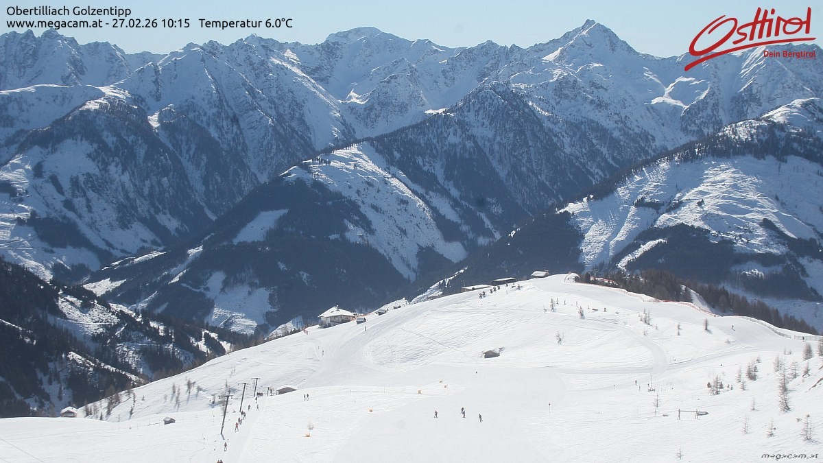 Archived image Webcam Golzentipp mountain in Obertilliach
