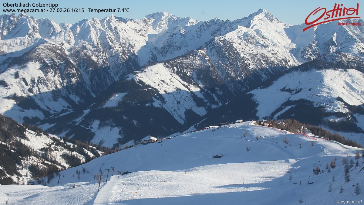 Archived image Webcam Golzentipp mountain in Obertilliach