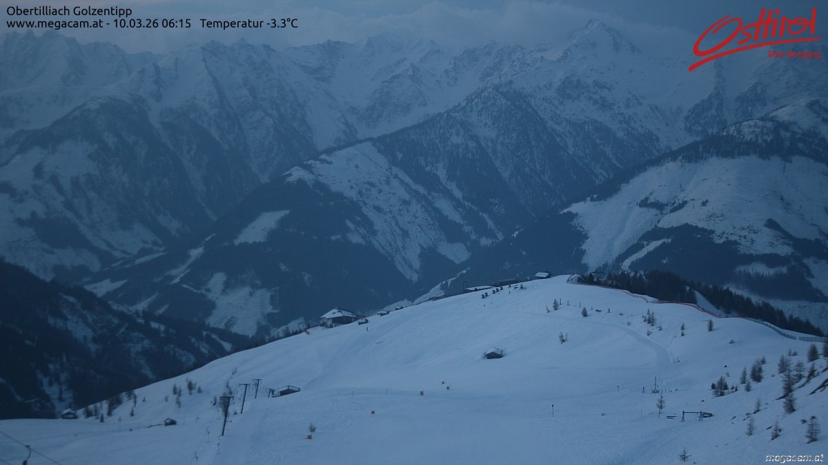 Archiv Foto Webcam Golzentipp in Obertilliach