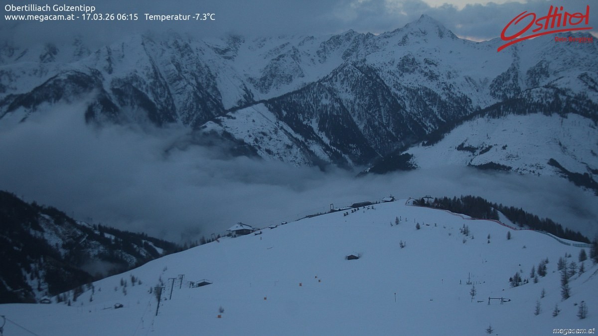 Archiv Foto Webcam Golzentipp in Obertilliach