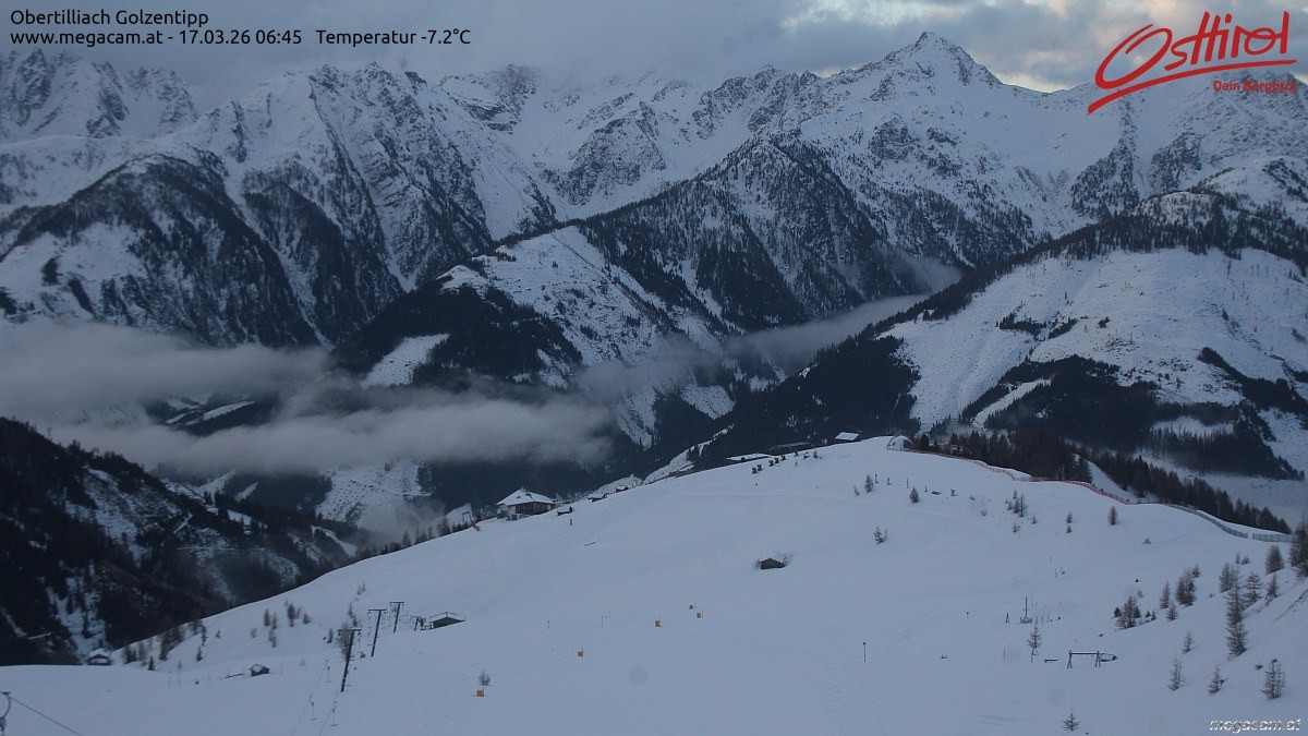 Archiv Foto Webcam Golzentipp in Obertilliach