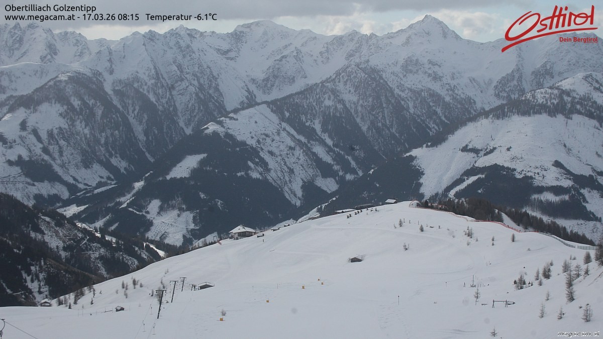 Archiv Foto Webcam Golzentipp in Obertilliach