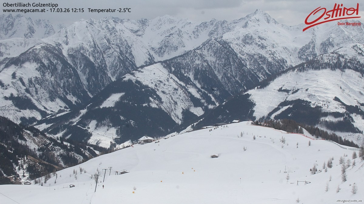 Archiv Foto Webcam Golzentipp in Obertilliach