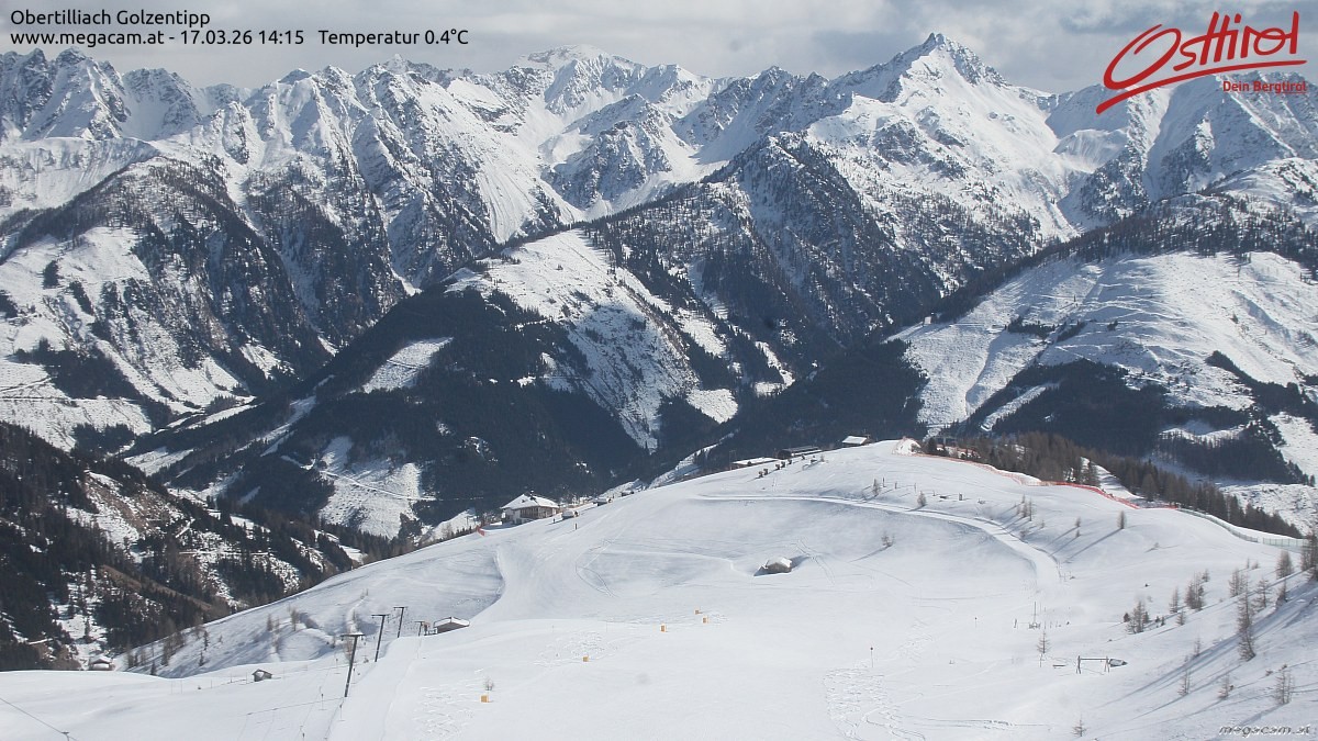 Archiv Foto Webcam Golzentipp in Obertilliach