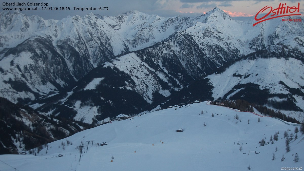 Archiv Foto Webcam Golzentipp in Obertilliach