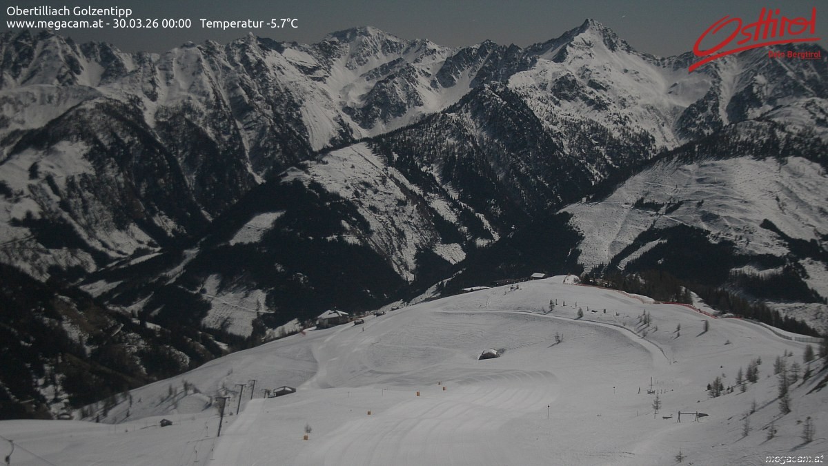 Archiv Foto Webcam Golzentipp in Obertilliach