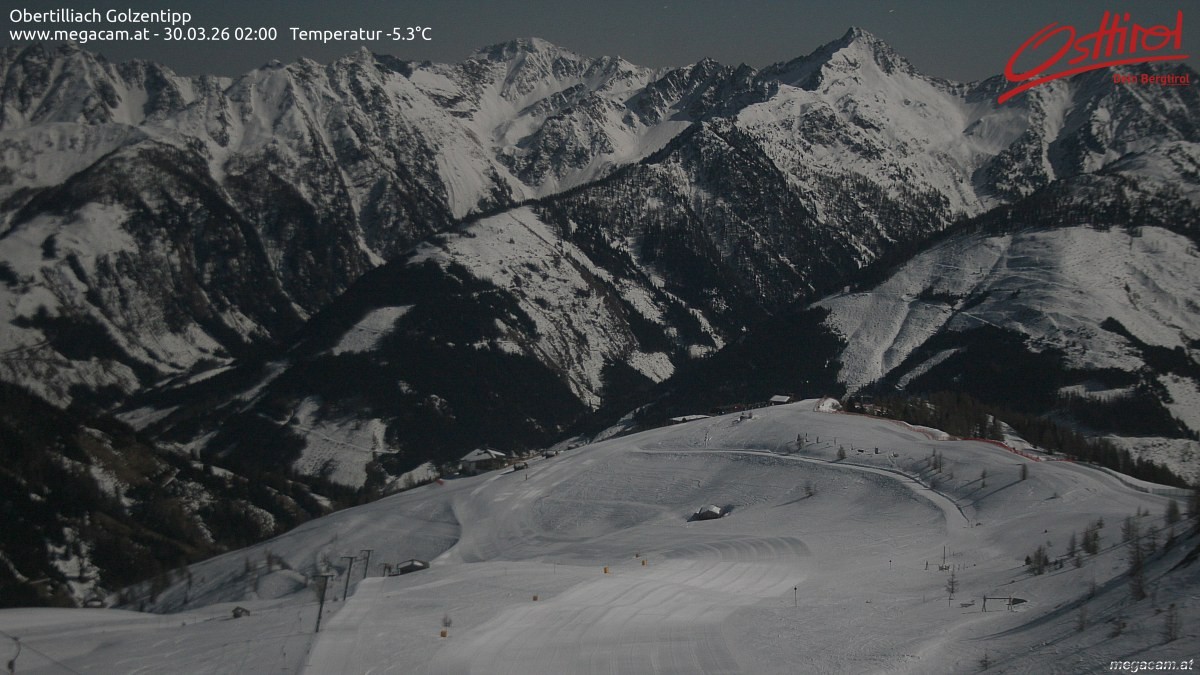 Archiv Foto Webcam Golzentipp in Obertilliach