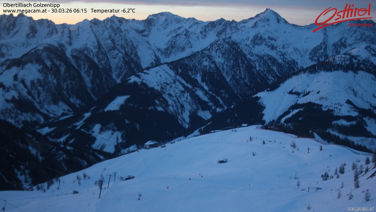 Archiv Foto Webcam Golzentipp in Obertilliach