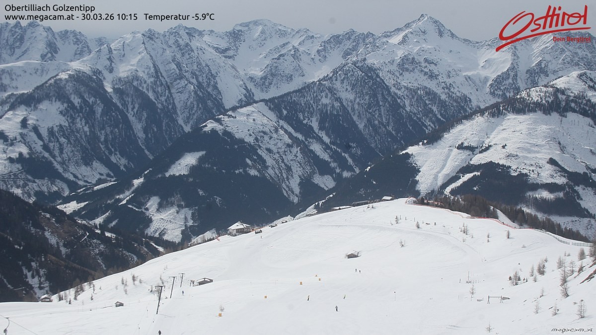 Archiv Foto Webcam Golzentipp in Obertilliach