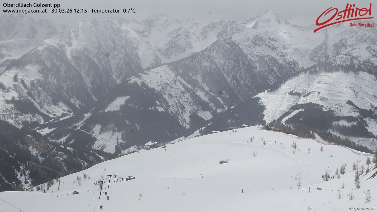 Archiv Foto Webcam Golzentipp in Obertilliach