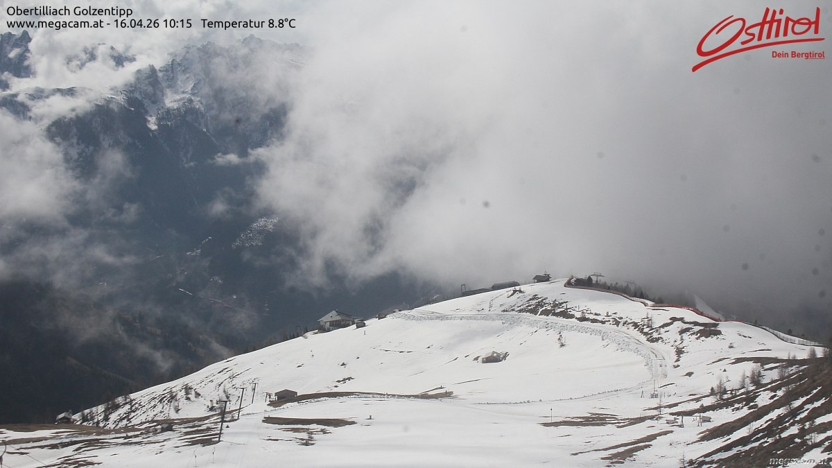 Archived image Webcam Golzentipp mountain in Obertilliach