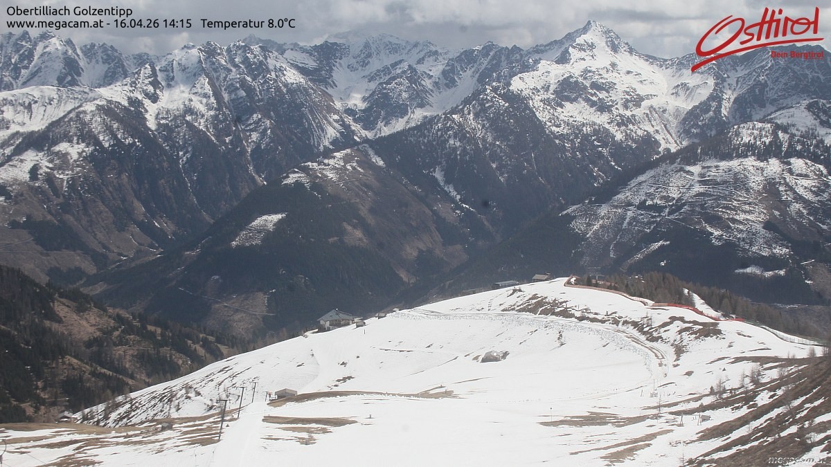 Archived image Webcam Golzentipp mountain in Obertilliach