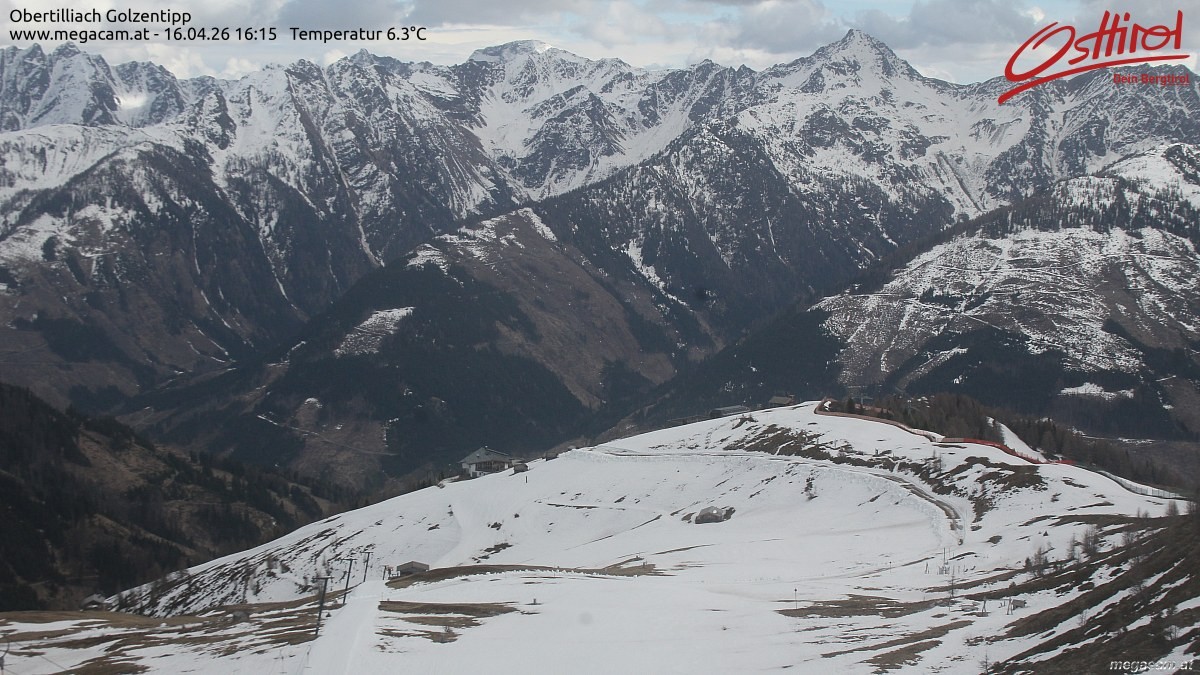 Archived image Webcam Golzentipp mountain in Obertilliach