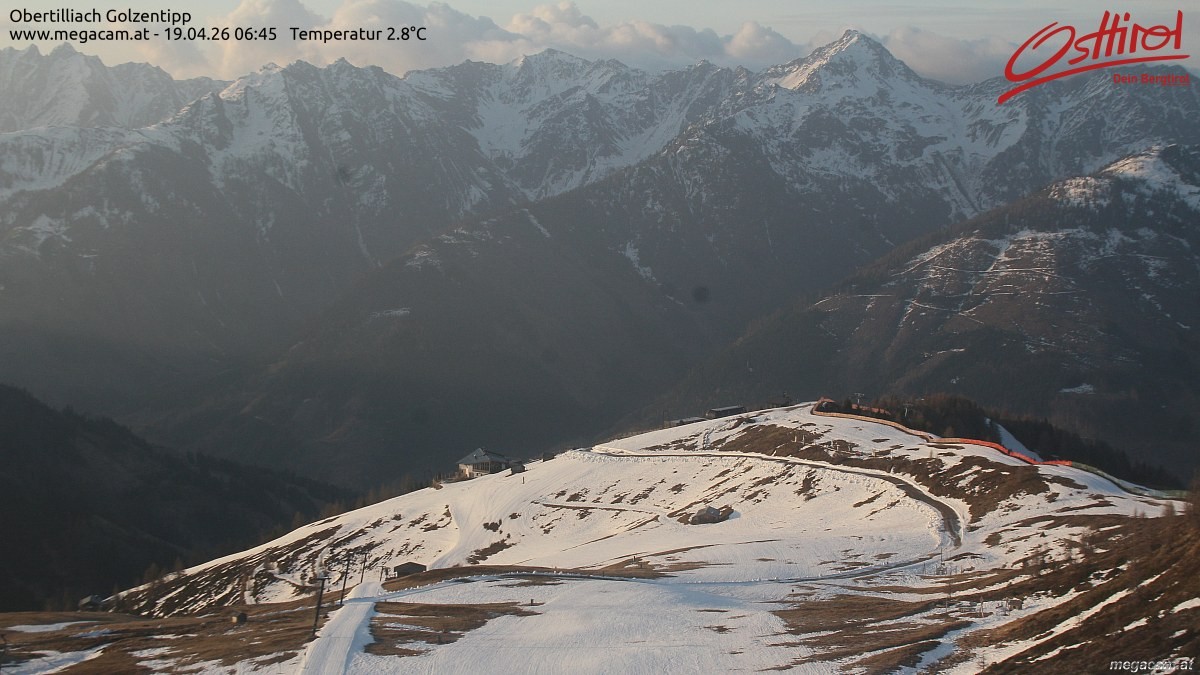 Archiv Foto Webcam Golzentipp in Obertilliach