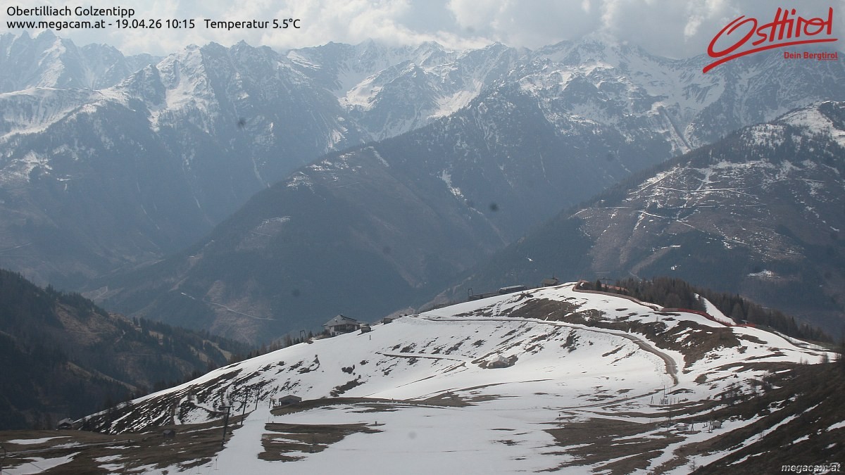 Archiv Foto Webcam Golzentipp in Obertilliach