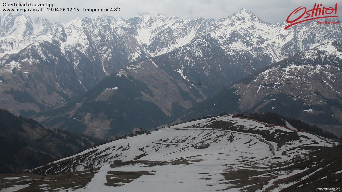 Archiv Foto Webcam Golzentipp in Obertilliach