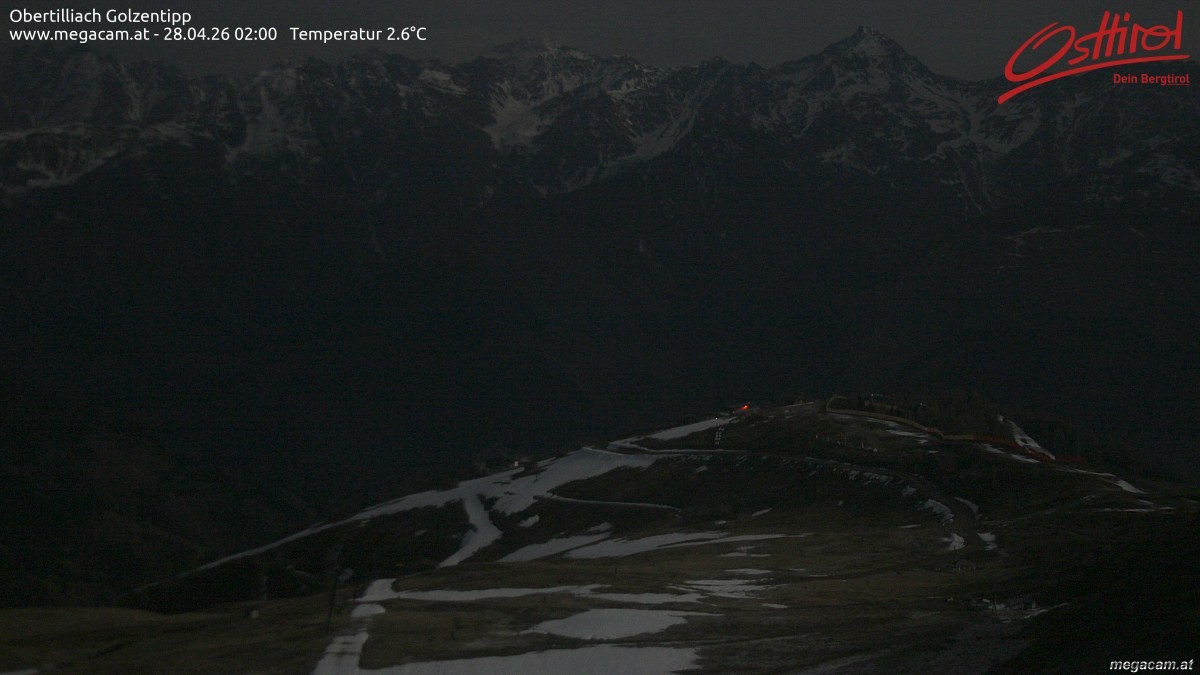 Archived image Webcam Golzentipp mountain in Obertilliach