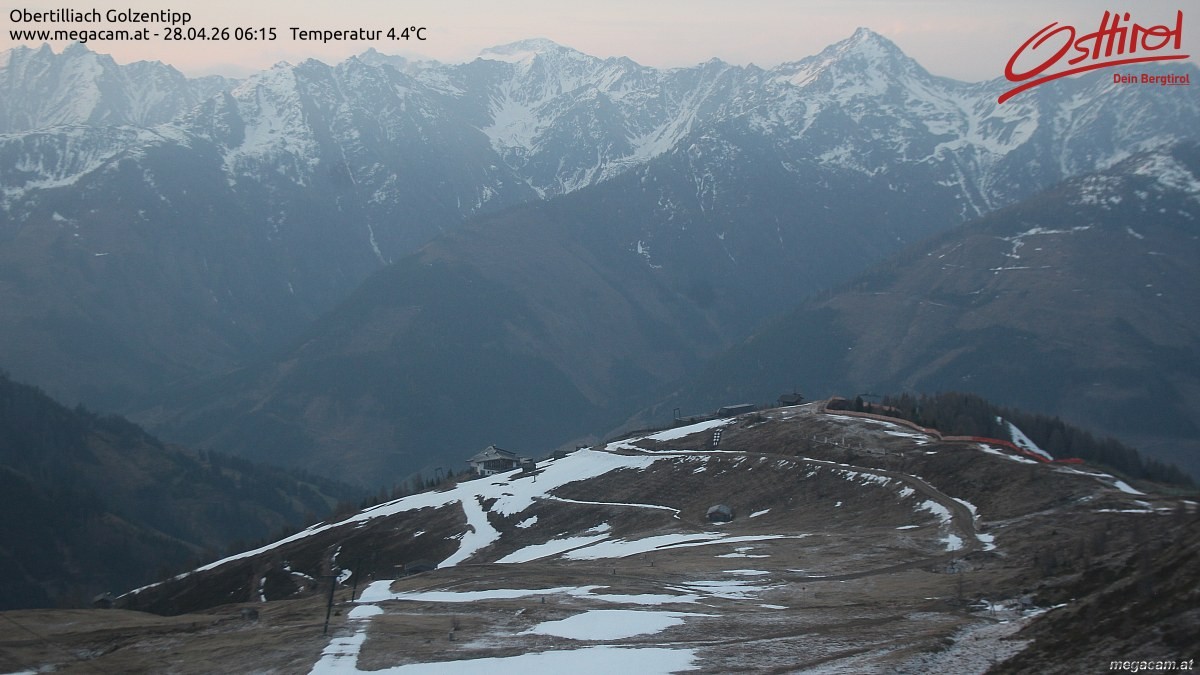 Archived image Webcam Golzentipp mountain in Obertilliach