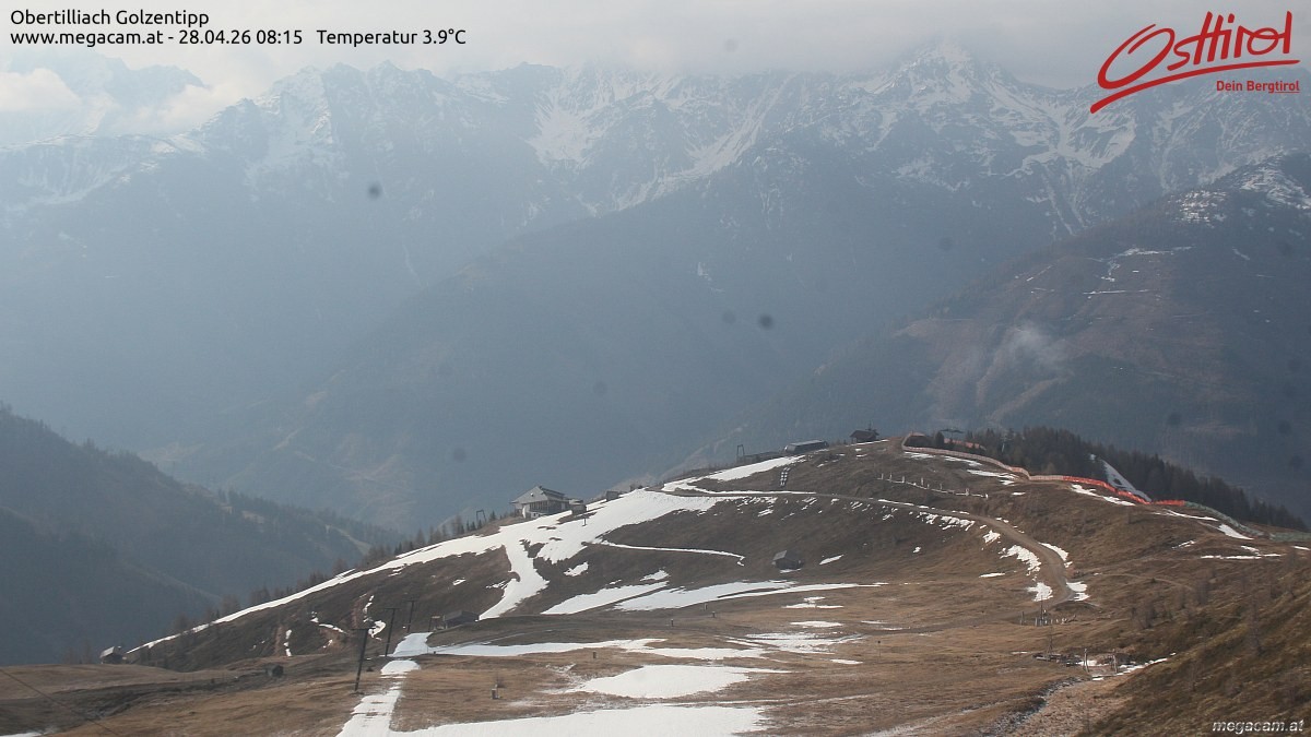 Archived image Webcam Golzentipp mountain in Obertilliach