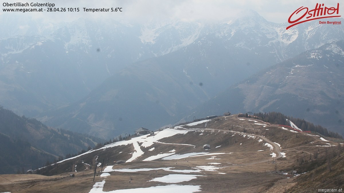 Archived image Webcam Golzentipp mountain in Obertilliach