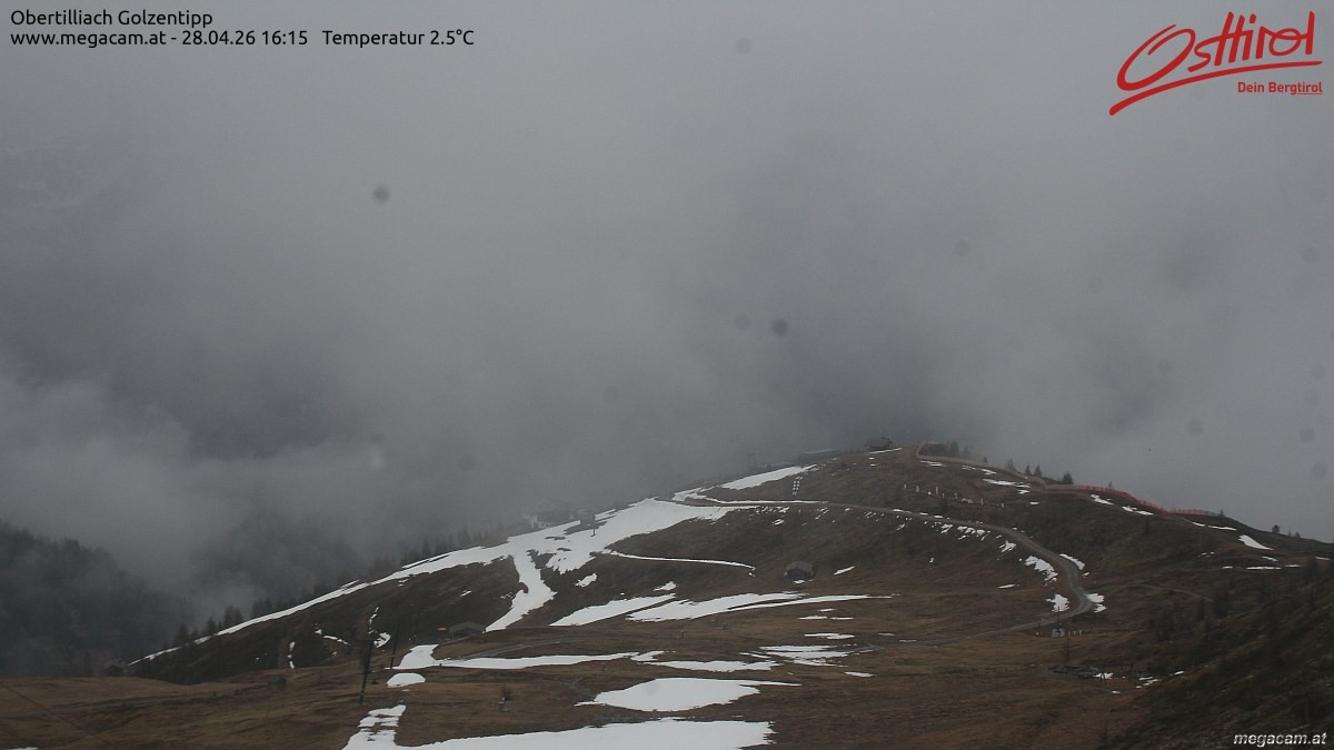 Archived image Webcam Golzentipp mountain in Obertilliach