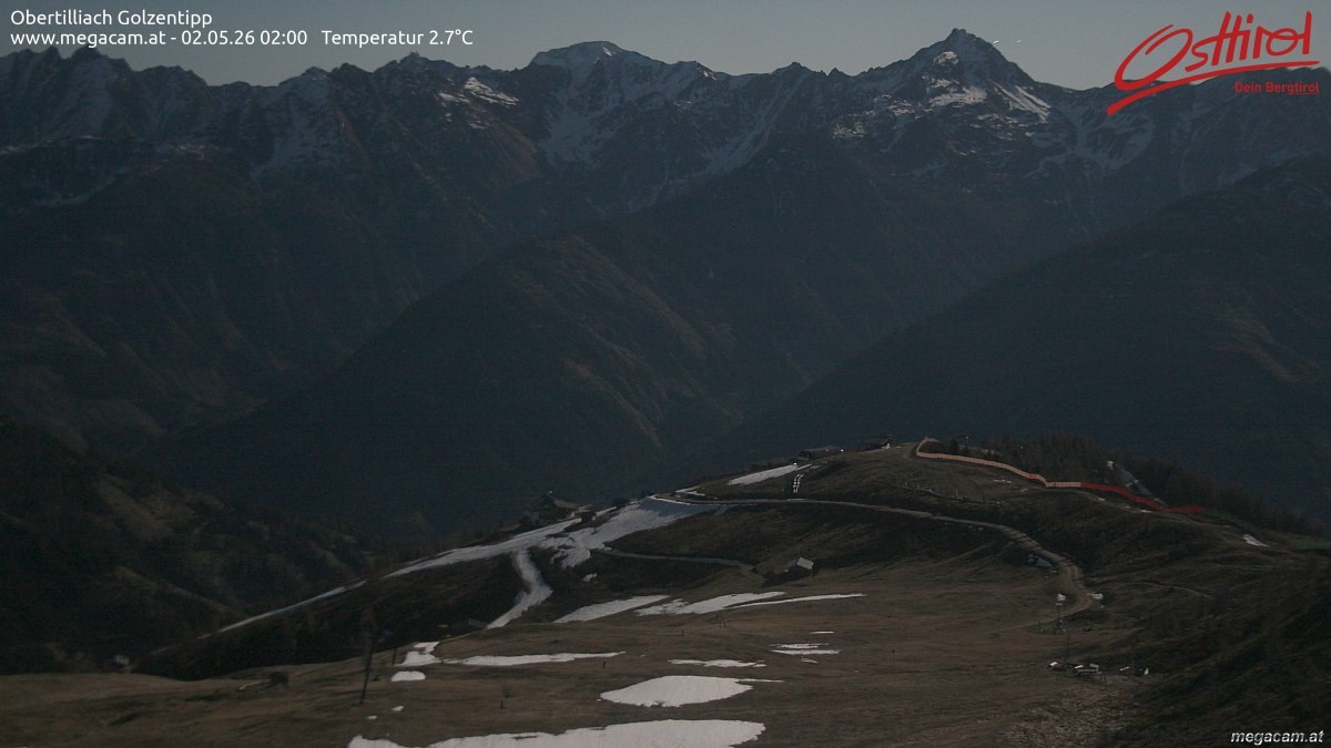 Archiv Foto Webcam Golzentipp in Obertilliach