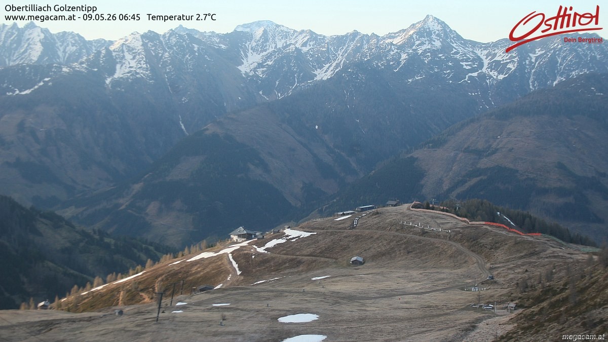 Archiv Foto Webcam Golzentipp in Obertilliach