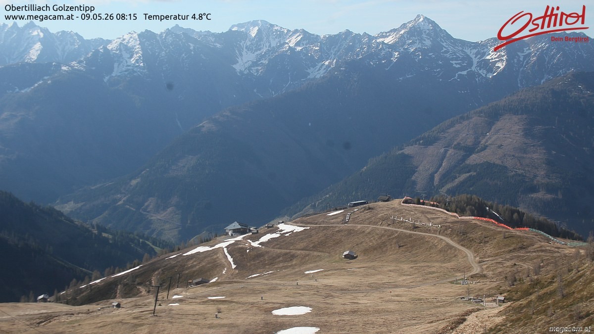 Archiv Foto Webcam Golzentipp in Obertilliach