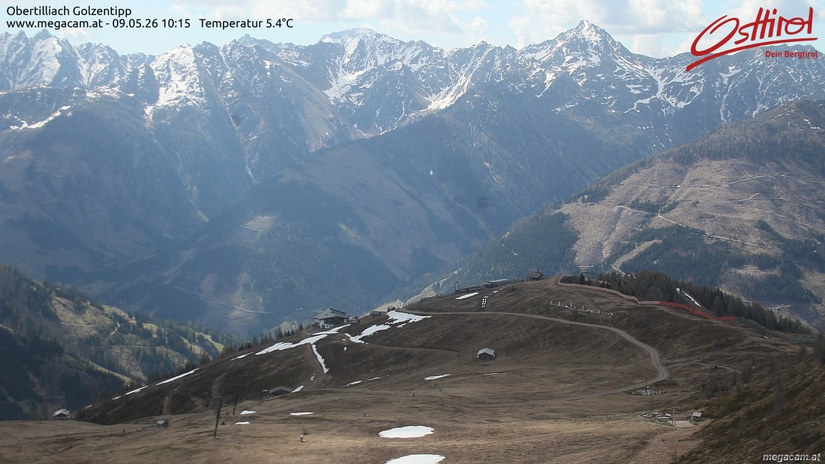 Archiv Foto Webcam Golzentipp in Obertilliach