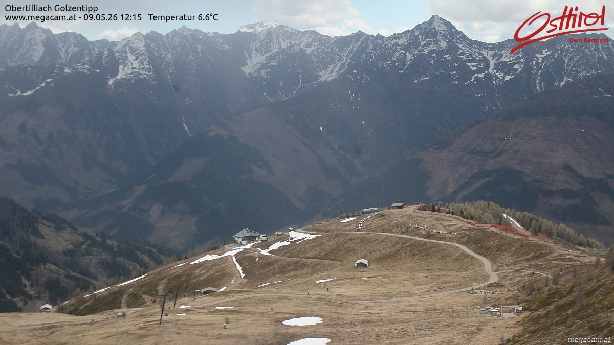 Archiv Foto Webcam Golzentipp in Obertilliach