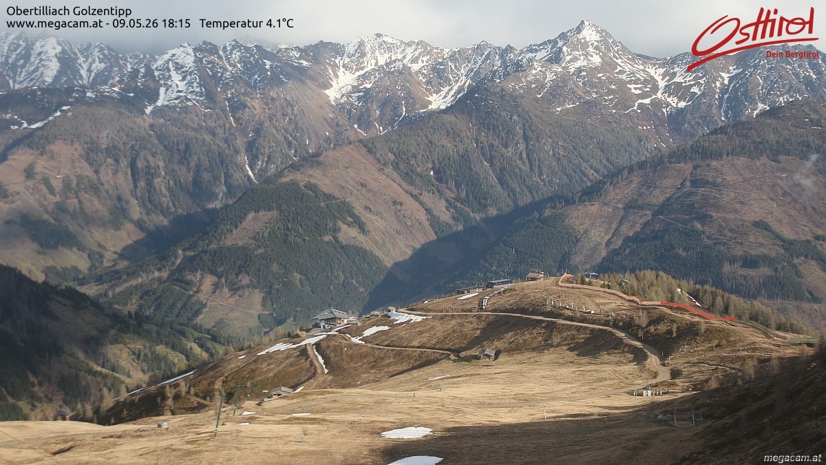 Archiv Foto Webcam Golzentipp in Obertilliach