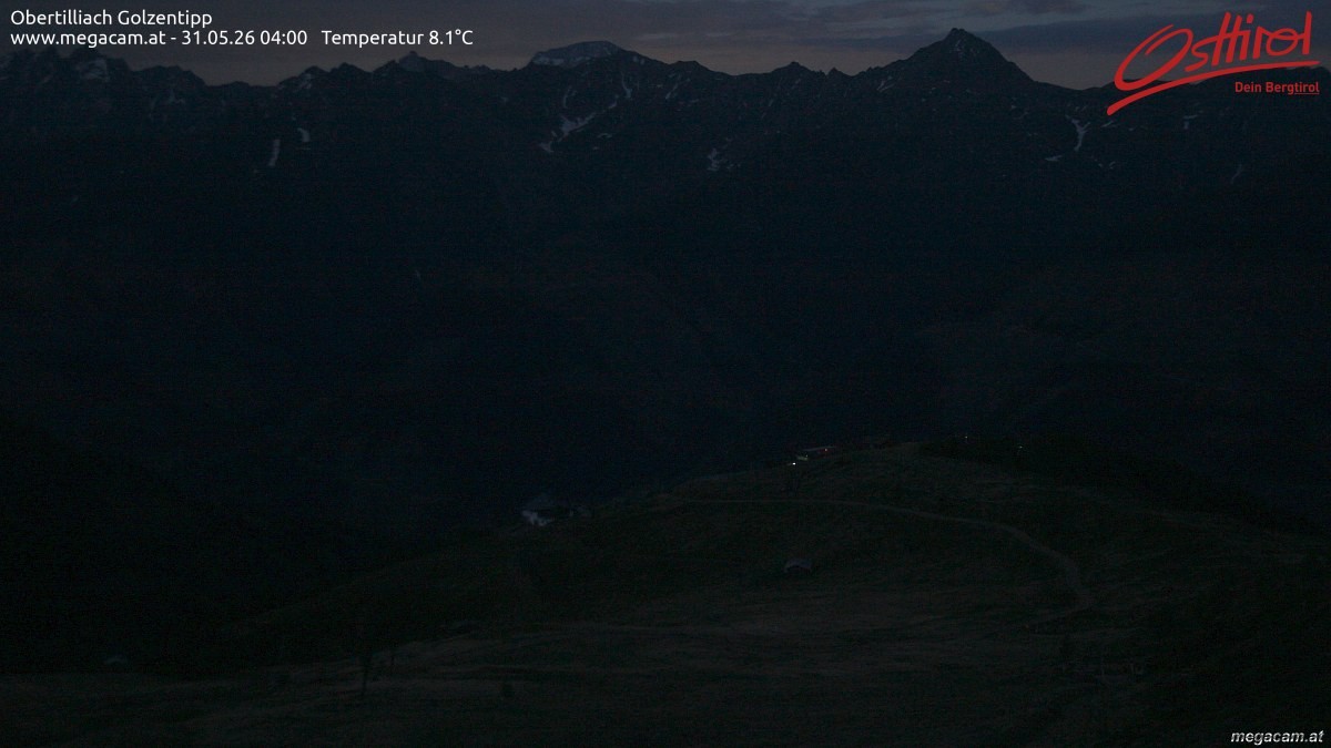 Archiv Foto Webcam Golzentipp in Obertilliach