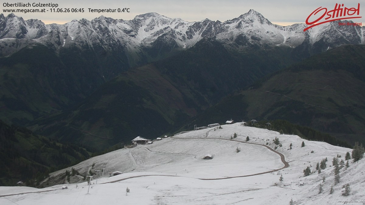 Archived image Webcam Golzentipp mountain in Obertilliach