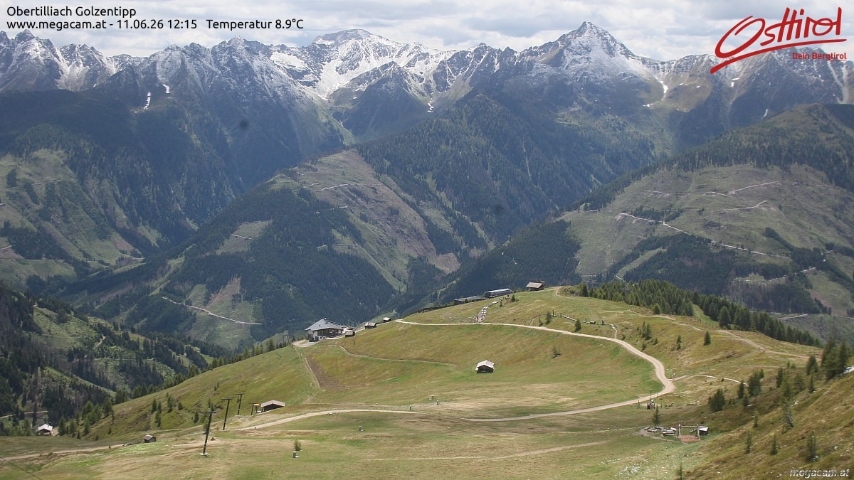 Archived image Webcam Golzentipp mountain in Obertilliach