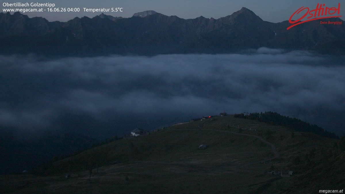 Archiv Foto Webcam Golzentipp in Obertilliach