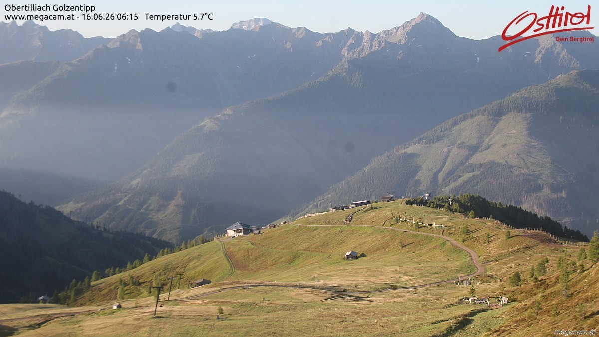 Archiv Foto Webcam Golzentipp in Obertilliach