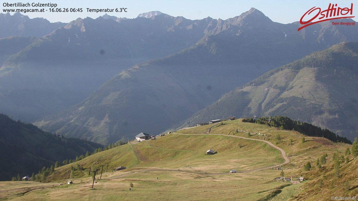 Archiv Foto Webcam Golzentipp in Obertilliach