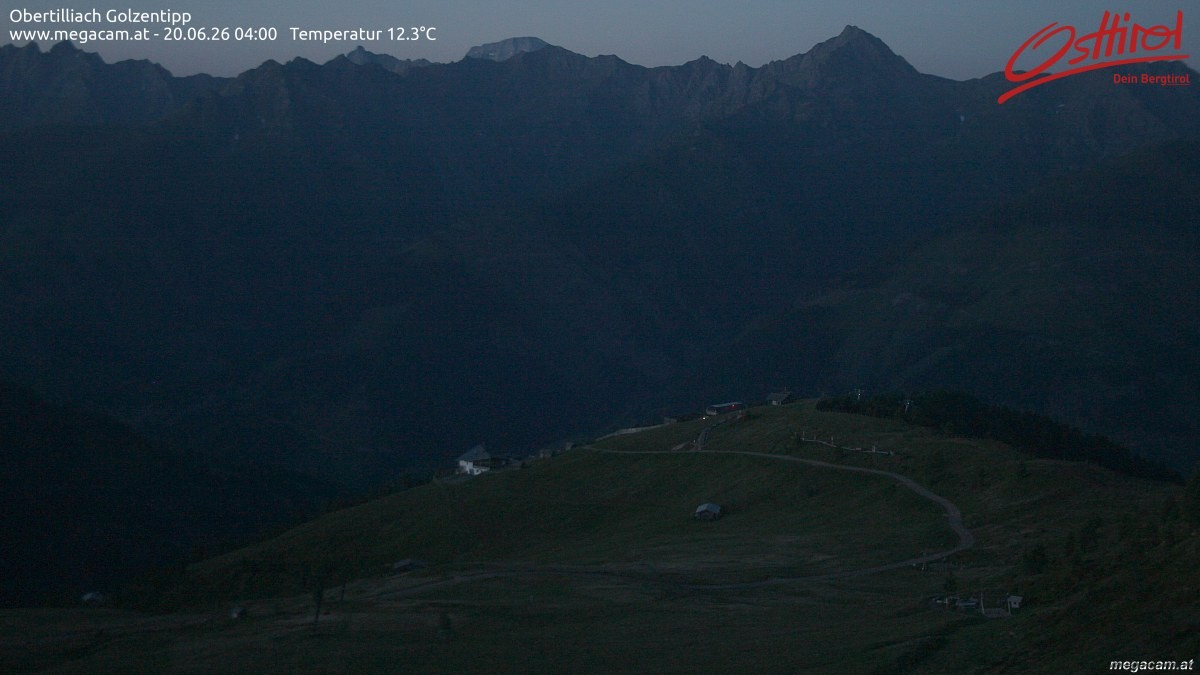 Archived image Webcam Golzentipp mountain in Obertilliach