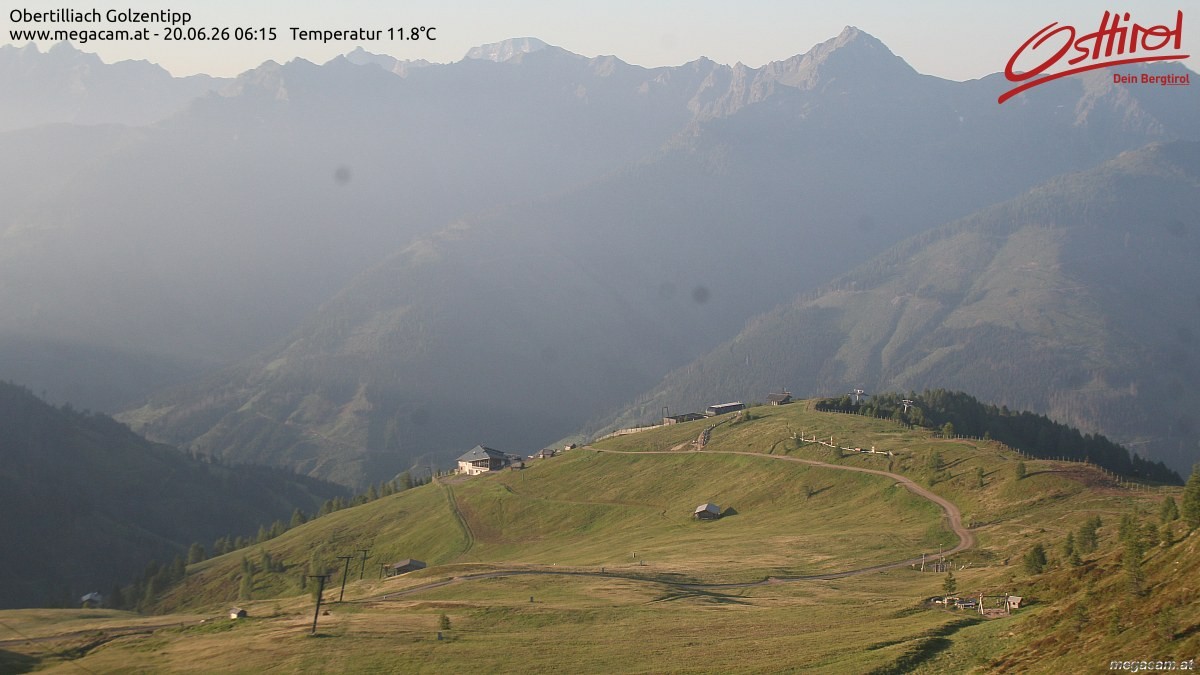 Archived image Webcam Golzentipp mountain in Obertilliach