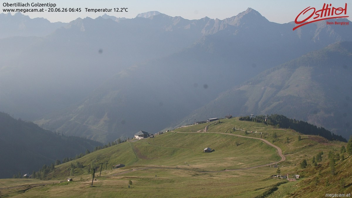 Archived image Webcam Golzentipp mountain in Obertilliach