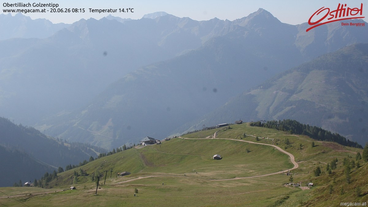 Archived image Webcam Golzentipp mountain in Obertilliach