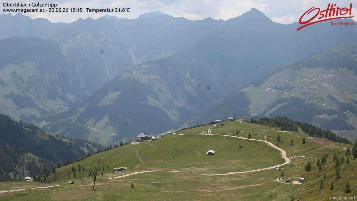 Archiv Foto Webcam Golzentipp in Obertilliach