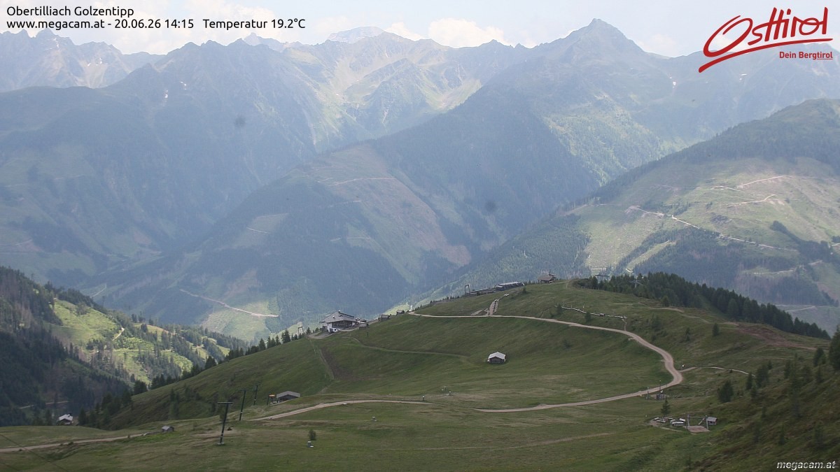 Archiv Foto Webcam Golzentipp in Obertilliach